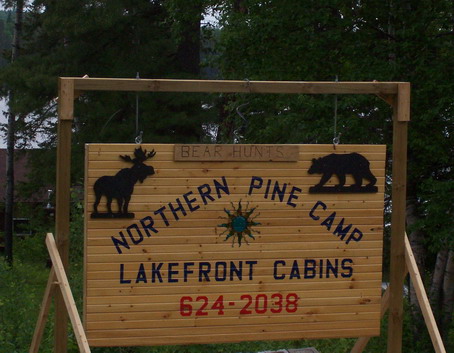 camp sign